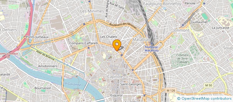 localisation de l'entreprise INDIVISION GARILLON / HODGSON à TOULOUSE