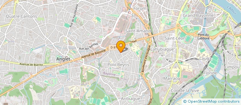 localisation de l'entreprise INDIVISION GARISPE à BAYONNE
