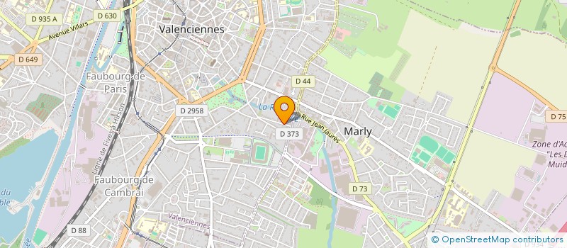 localisation de l'entreprise INDIVISION GARLES-ANSELME à VALENCIENNES
