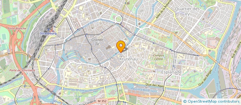 localisation de l'entreprise INDIVISION GARNER OPERATION FINKWILLER à STRASBOURG