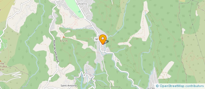 localisation de l'entreprise INDIVISION GARNIER ET MELIS  LEVENS