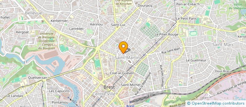localisation de l'entreprise INDIVISION GARO GELEBART à BREST