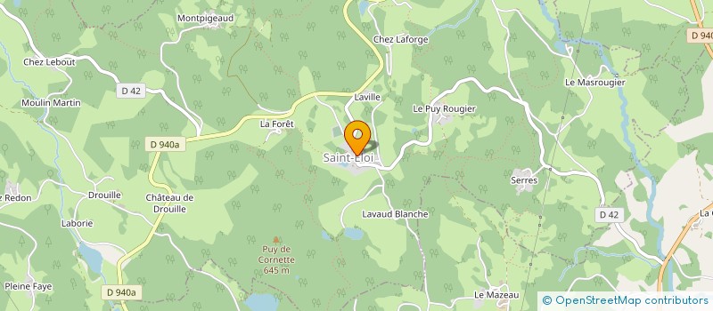 localisation de l'entreprise INDIVISION GARRAUD à SAINT-CHRISTOPHE