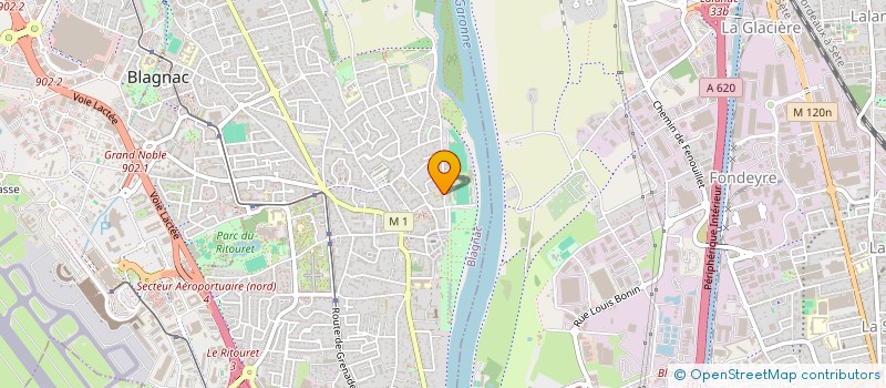 localisation de l'entreprise INDIVISION GARREC à BLAGNAC
