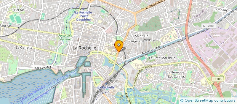 localisation de l'entreprise INDIVISION GARRIGOS PATRICE/MARCO CARINE  LA ROCHELLE