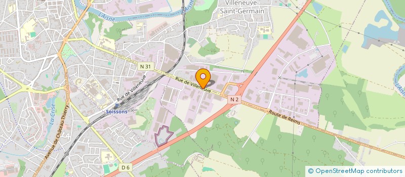 localisation de l'entreprise INDIVISION GARRIGUES  BILLY-SUR-AISNE