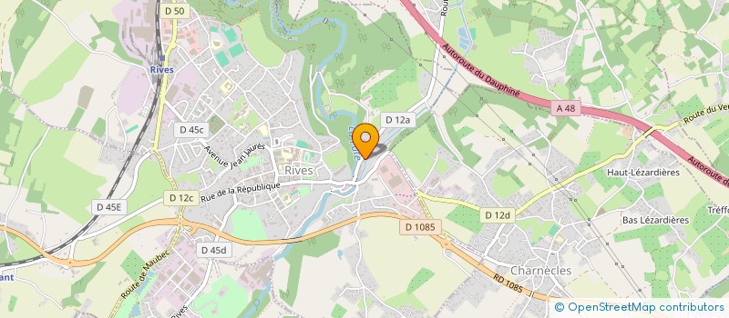 localisation de l'entreprise INDIVISION GARRUCHO GROS  RIVES