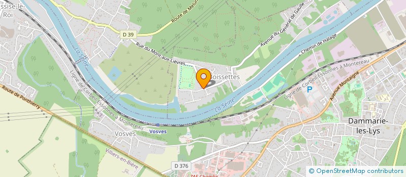 localisation de l'entreprise INDIVISION GASCHET / CANNENTERRE  BOISSETTES