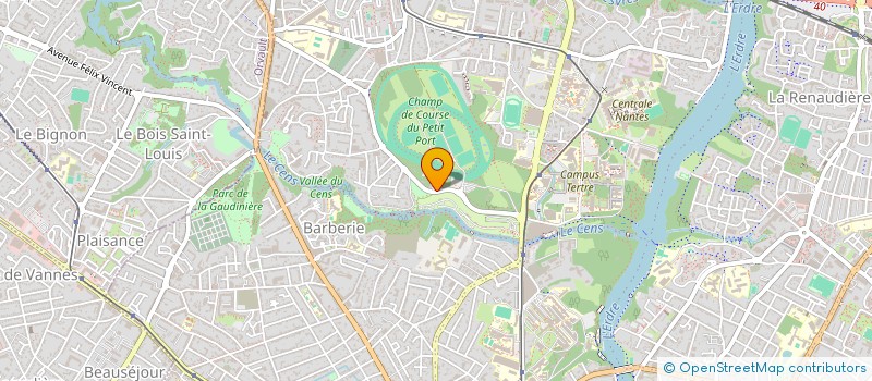 localisation de l'entreprise INDIVISION GASCHET MATVEI ET MATHIEN ELODIE  NANTES