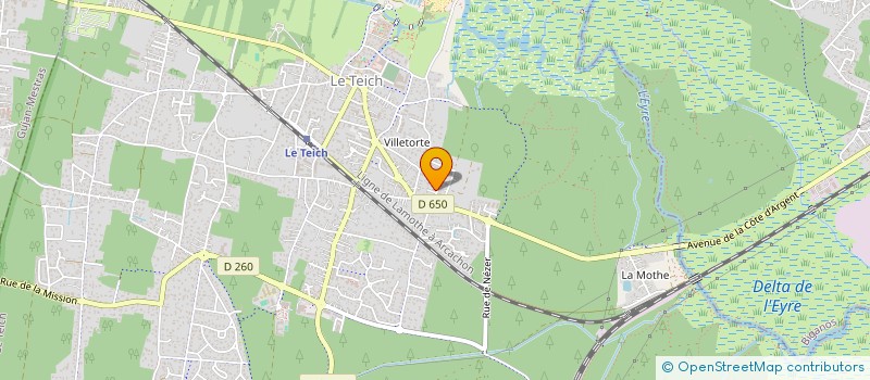 localisation de l'entreprise INDIVISION GASPOZ  LE TEICH