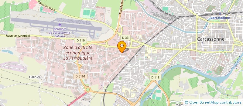 localisation de l'entreprise INDIVISION GASTOU à CARCASSONNE