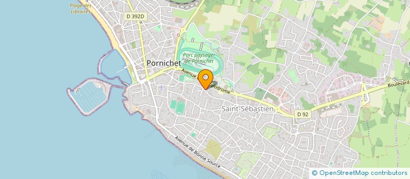localisation de l'entreprise INDIVISION GATECLOU-MAREST ET HERVOUET à PORNICHET