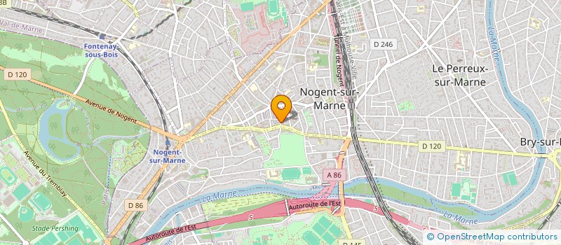 localisation de l'entreprise INDIVISION GAUBERT GROSS  NOGENT-SUR-MARNE