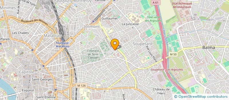 localisation de l'entreprise INDIVISION GAUBY-GALUPPINI  TOULOUSE