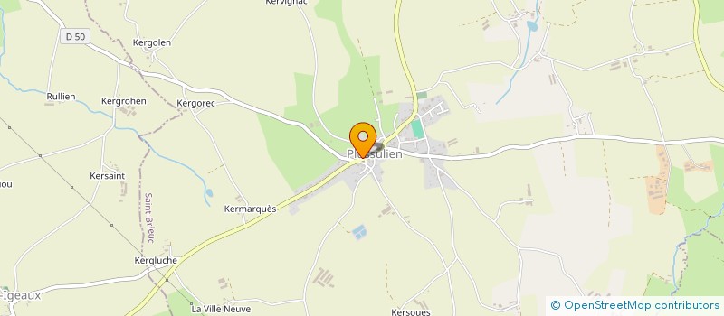 localisation de l'entreprise INDIVISION GAUDE  PLUSSULIEN