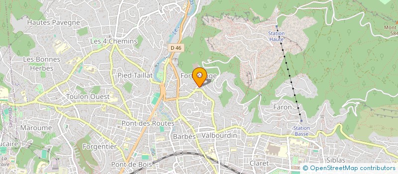 localisation de l'entreprise INDIVISION GAUFFENY  TOULON