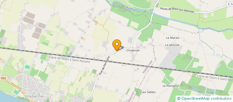 localisation de l'entreprise INDIVISION GAULTIER ERICK ET GAULTIER JEAN PHILIPPE  VILLEBERNIER