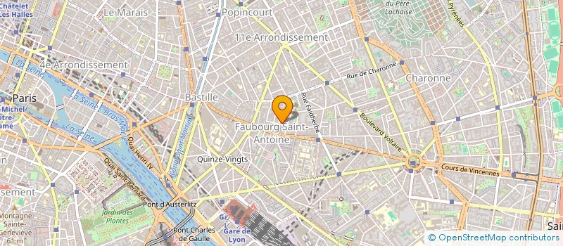 localisation de l'entreprise INDIVISION GAUQUELIN PAPON  PARIS