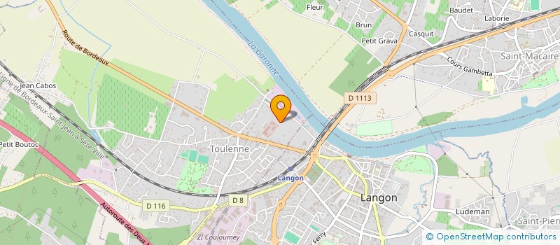 localisation de l'entreprise INDIVISION GAUTHIER  TOULENNE