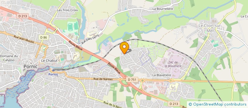 localisation de l'entreprise INDIVISION GAUTHIER  PORNIC