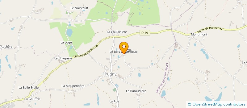 localisation de l'entreprise INDIVISION GAUTRAULT à MONCOUTANT-SUR-SEVRE