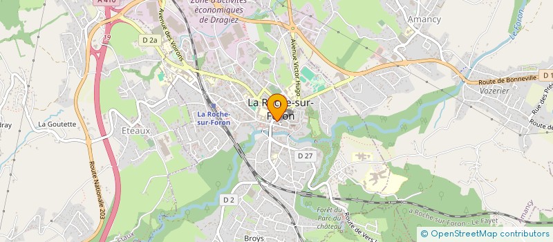 localisation de l'entreprise INDIVISION GAVEL-ALBANELLE  LA ROCHE SUR FORON