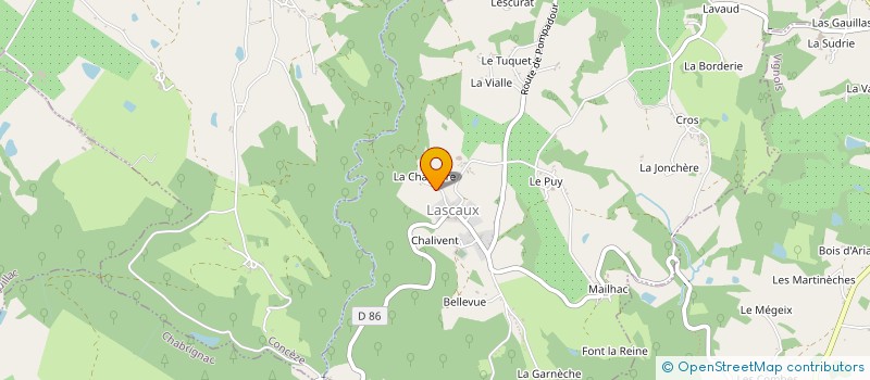 localisation de l'entreprise INDIVISION GAY  SAINT-BONNET-LA-RIVIERE