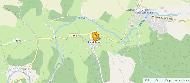 localisation de l'entreprise INDIVISION GAYRAUD  MURAT-SUR-VEBRE