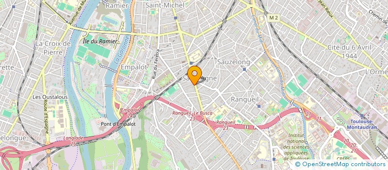 localisation de l'entreprise INDIVISION GAYRAUD FAURE à TOULOUSE