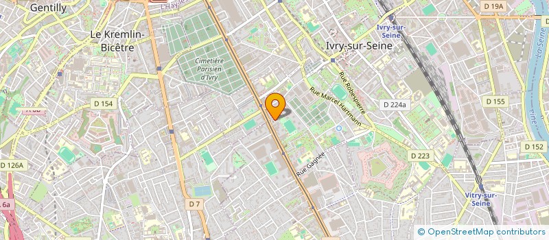 localisation de l'entreprise INDIVISION GEAY JEAN-MICHEL  ET SCHWARZ JULIA  IVRY-SUR-SEINE