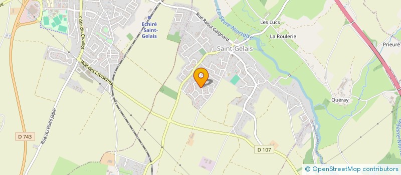 localisation de l'entreprise INDIVISION GEAY-LE GUERNEVE  SAINT-GELAIS