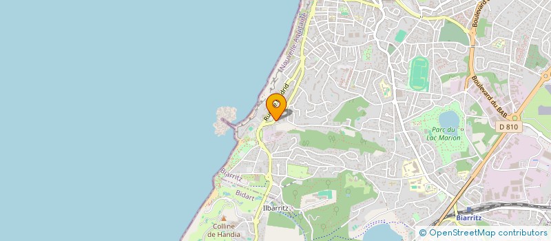 localisation de l'entreprise INDIVISION GELOS à BIARRITZ