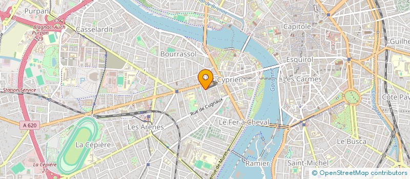 localisation de l'entreprise INDIVISION GENDREU LESPINASSE à TOULOUSE