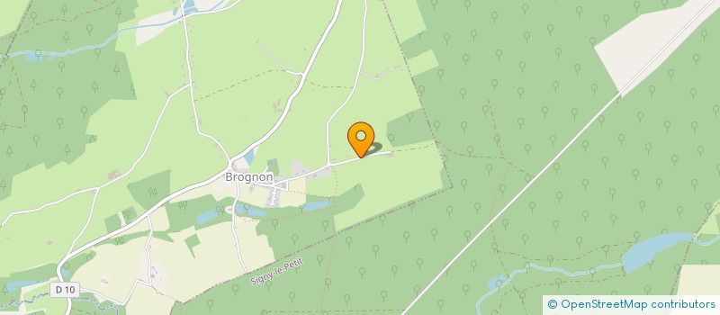 localisation de l'entreprise INDIVISION GENNESSEAUX-LINDEMAN  SIGNY LE PETIT