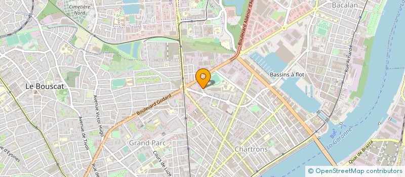 localisation de l'entreprise INDIVISION GENOT PILLON  BORDEAUX