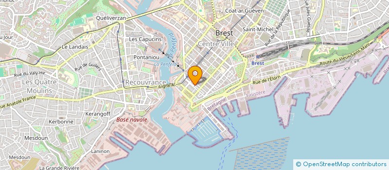 localisation de l'entreprise INDIVISION GEORGEL ET DASSE à BREST