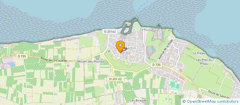 localisation de l'entreprise INDIVISION GEORGES  SAINT-MARTIN-DE-RE