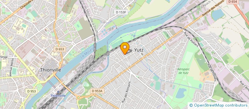 localisation de l'entreprise INDIVISION GEORGES PEIFER  YUTZ