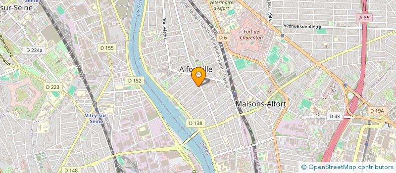 localisation de l'entreprise INDIVISION GERARD à ALFORTVILLE
