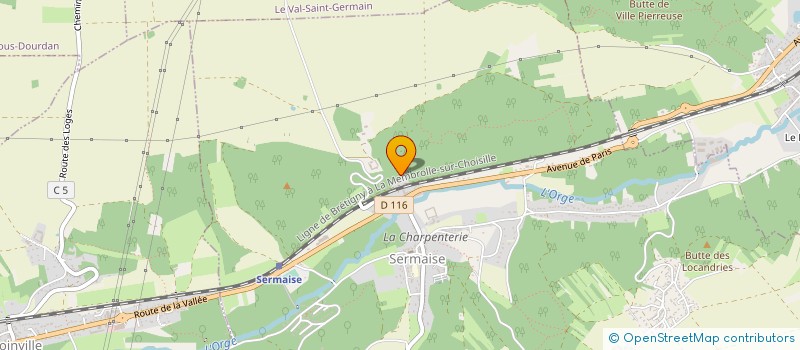 localisation de l'entreprise INDIVISION GERBER PAUL à SERMAISE