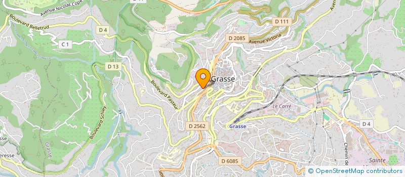 localisation de l'entreprise INDIVISION GERBI - TROTTO  GRASSE