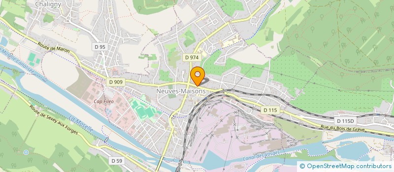 localisation de l'entreprise INDIVISION GERDOLLE DENIS ET LIMOUSIN MARION  NEUVES-MAISONS