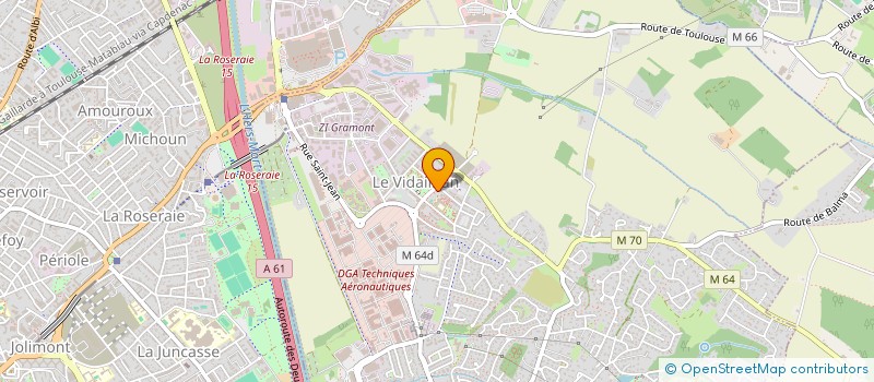 localisation de l'entreprise INDIVISION GERENTET DE SALUNEAUX ERIC ET BRIGITTE à BALMA