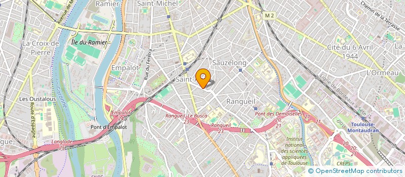 localisation de l'entreprise INDIVISION GERMAIN CABO  TOULOUSE