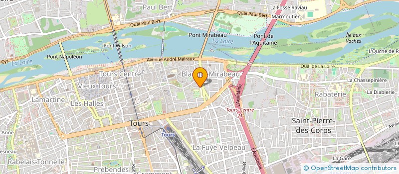 localisation de l'entreprise INDIVISION GERMETTE  TOURS