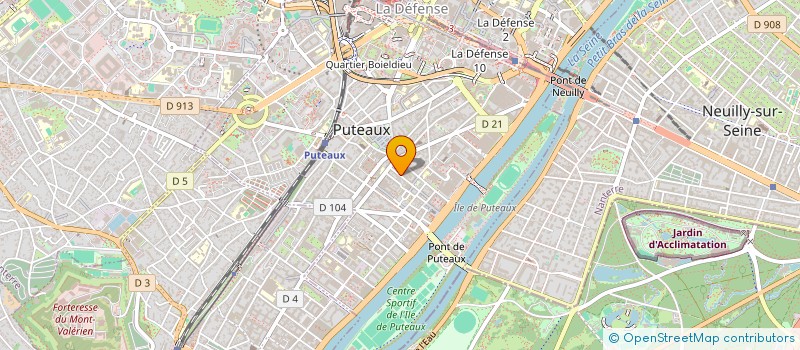 localisation de l'entreprise INDIVISION GERVAIS HAMET  PUTEAUX