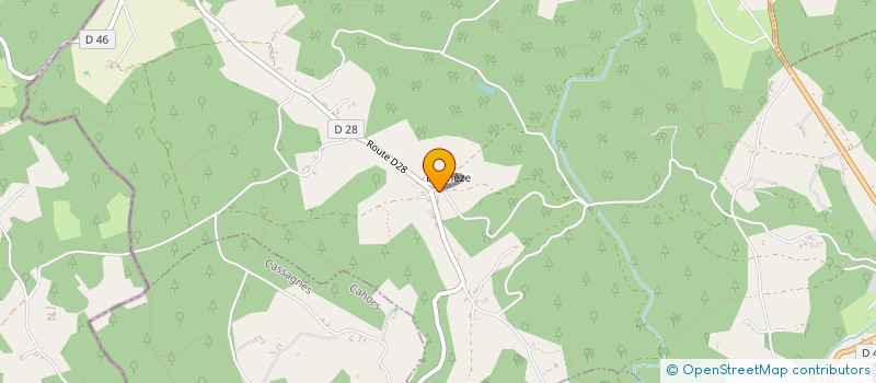 localisation de l'entreprise INDIVISION GERVAIS JEAN JACQUES  FRAYSSINET-LE-GELAT