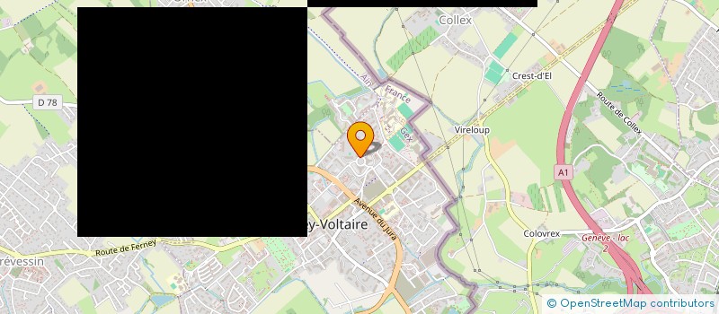 localisation de l'entreprise INDIVISION GERVEREAU ET LAJARRIGE à FERNEY-VOLTAIRE