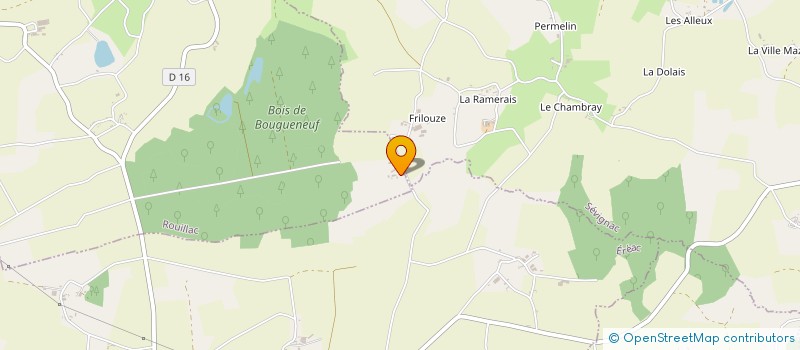 localisation de l'entreprise INDIVISION GESRET à ROUILLAC