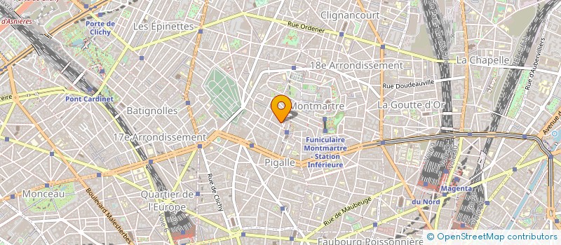 localisation de l'entreprise INDIVISION GFROFM  PARIS